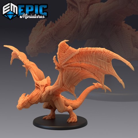 Image of Draconic Wyvern Mount / Bulky Dragon / Flying Fire Drake