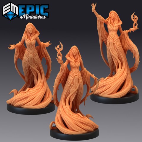 Image of Nightmare Ghost Set / Lady in White / Female Undead Spirit / Wraith Specter