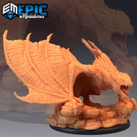 Image of Draconic Wyvern / Bulky Dragon / Flying Fire Drake