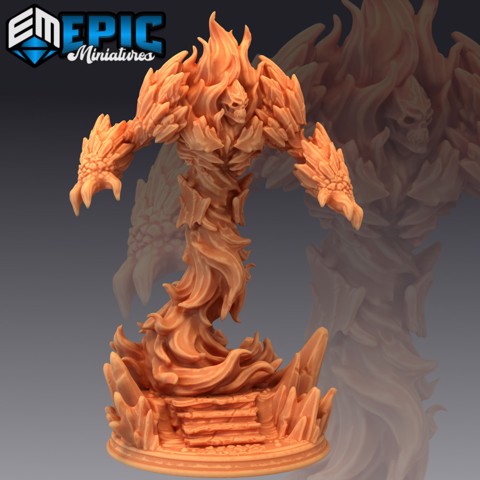 Image of Fire Elemental Prime / Ancient Giant Inferno / Flame Element Primordial