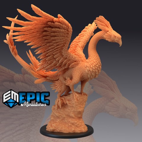 Image of Peacock Griffin / Exotic Gryphon / Rare Flying Hybrid Encounter