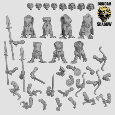 Image of Owl folk Multipart Kit (pre supported) (M)