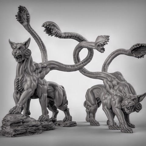 Image of displacer beasts
