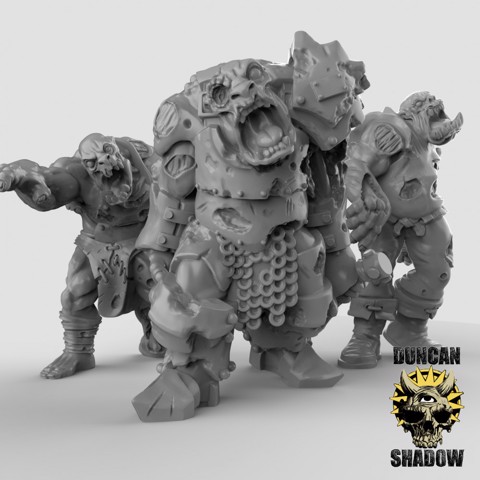 Image of Zombie Orcs (pre supported)