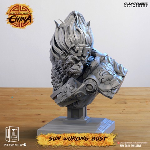 Image of Sun Wukong Bust