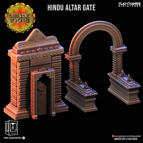 Image of Hindu Altar Gate