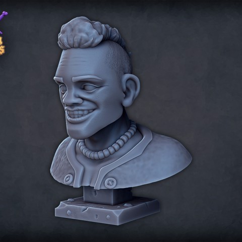 Image of Shago bust (Chult guide)