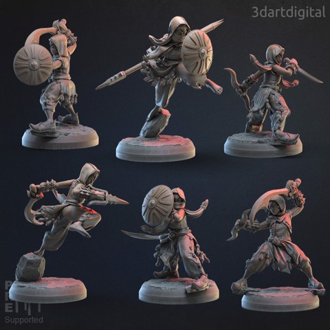 Image of Pharsan Cultist Soldiers Female x6