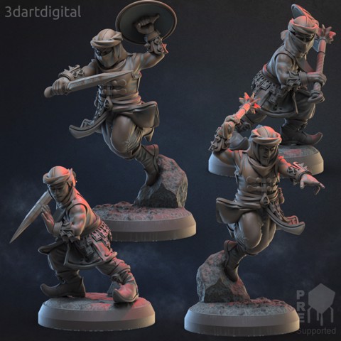 Image of Pharsan Cultist Soldiers Male x4