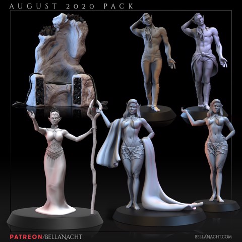 Image of The Drow | August 2020 Patreon Pack