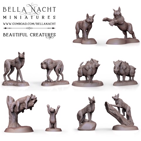 Image of Beautiful Creature - Full Set - 32 figures