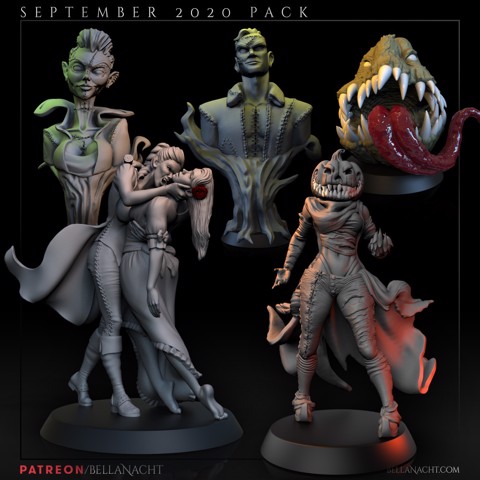 Image of Halloween - Sept. 2020 Patreon pack