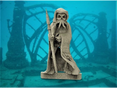 Image of 28mm Cthulhu Undead Mind Flayer Miniature