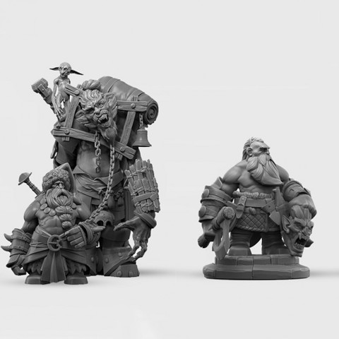 Image of Dwarfs, Goblins and Diorama December 2020 bundle