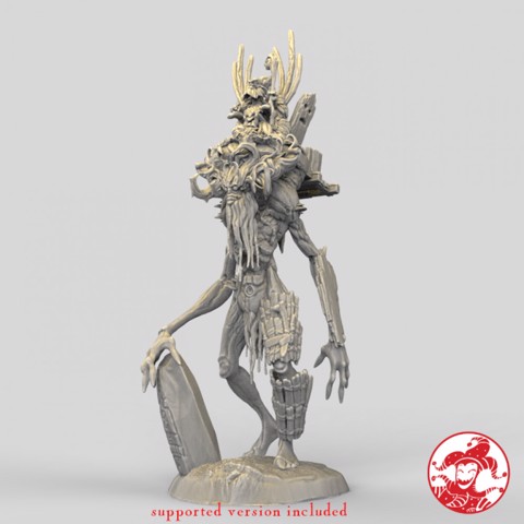 Image of Wood Giant – the Arboreal Guardian 2-inch base 100mm+ Huge miniature