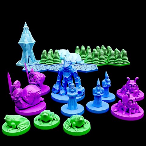 Image of Pocket-Tactics: Wizzards of the Crystal Forest