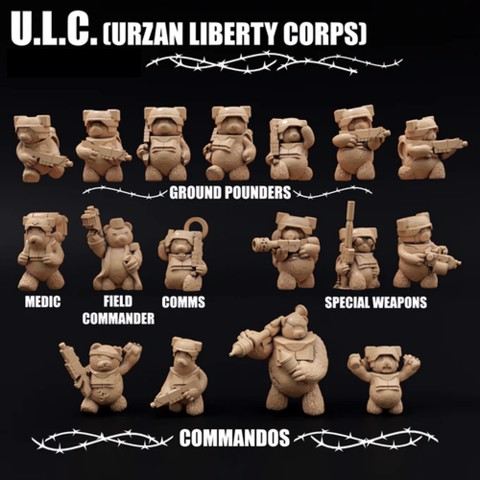 Image of Urzan Liberty Corps: Infantry