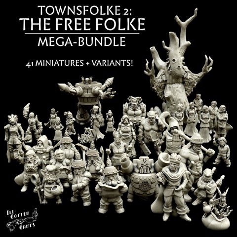 Image of Townsfolke 2: The Free Folke Mega-Bundle