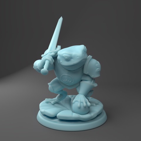 Image of Bogart, the Frog Knight