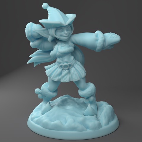 Image of Risbeth - Goblin Snowball Thrower