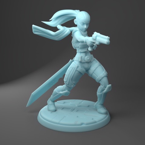 Image of TurningGear, Scifi fighter