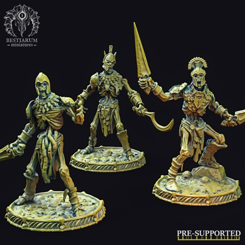 Image of Risen Scythrian Warriors x 3