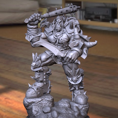 Image of Orc-Warrior_Pose_2