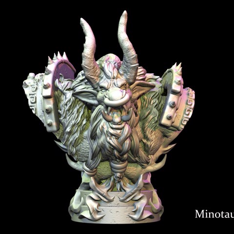 Image of Minotaur Bust