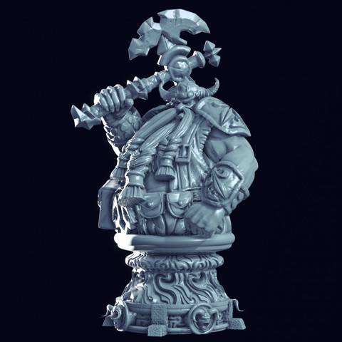 Image of Vikings Bust