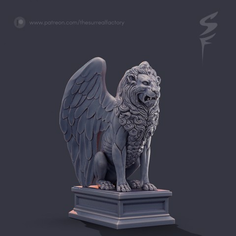 Image of Winged Lion Guardian