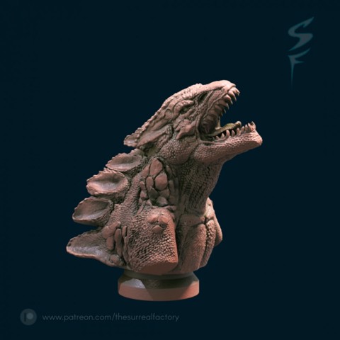 Image of Grand Dragon Bust