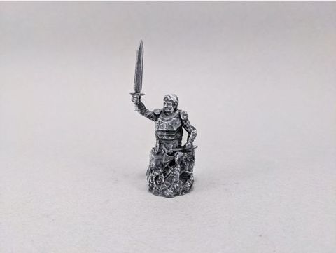Image of 28mm Unfinished Knight Statue