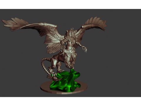 Image of Demon Prince / Necrosphinx of Tzeentch - Thousand Sons - All is Dust