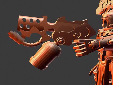 Image of All is Dust Warpflame pistol