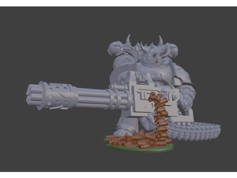 Image of Gun Shell decoration for your Traitor Space Marine Havocs