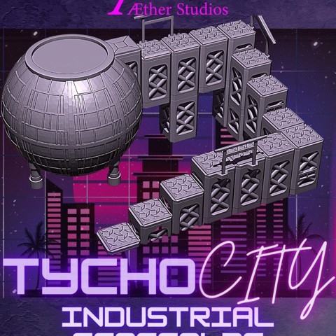 Image of Tycho City: Industrial Scaffolds