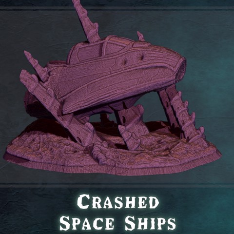 Image of Crashed Space Ships 1