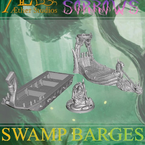Image of Swamp of Sorrows – Swamp Barges