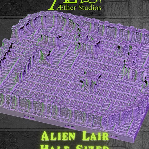 Image of Alien Lair: Half Sized