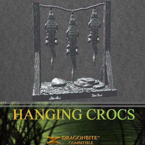 Image of Swamp of Sorrows – Hanging Crocs