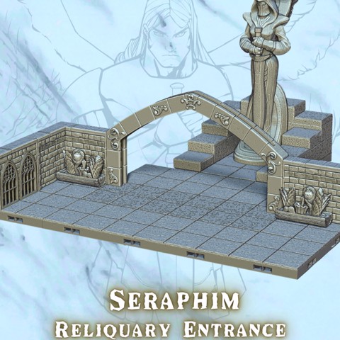 Image of Seraphim Reliquary Entrance