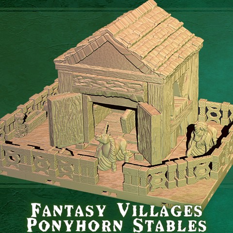 Image of Fantasy Villages - Ponyhorn Stables
