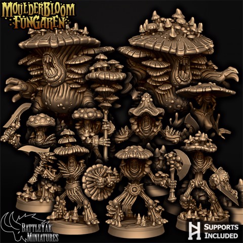 Image of Moulderbloom Fungaren Character Pack