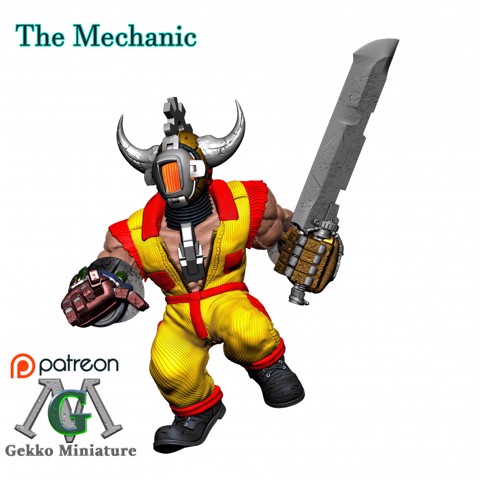 Image of The Mechanic_pose_4