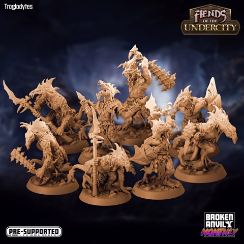 Image of Fiends of the Undercity - Troglodytes Pack