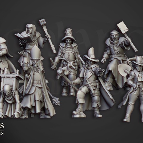 Image of Inquisitorial Band - Highlands Miniatures