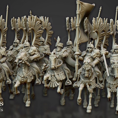 Image of Winged Hussars of Volhynia - Highlands Miniatures