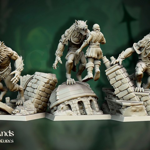 Image of Werewolves Unit - Highlands Miniatures