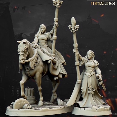Image of Damsel of the Lady - Highlands Miniatures
