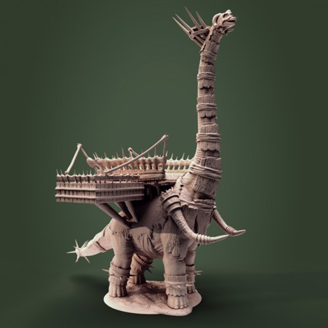 Image of Armoured Brachiosaurus